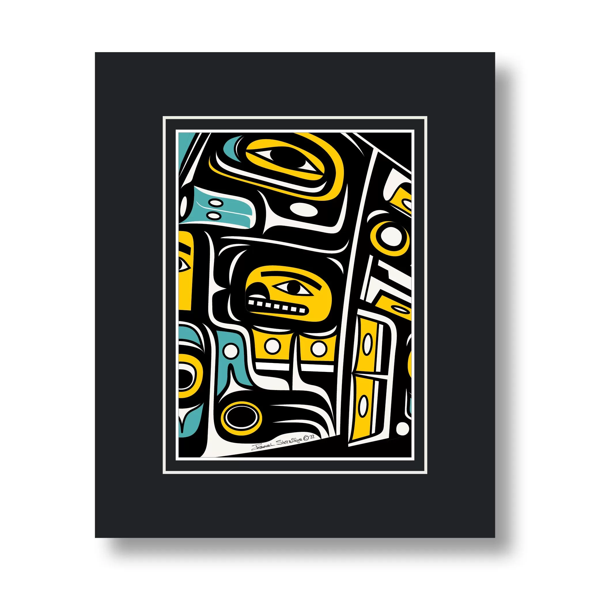 Abstract Chilkat - Formline Art Cards