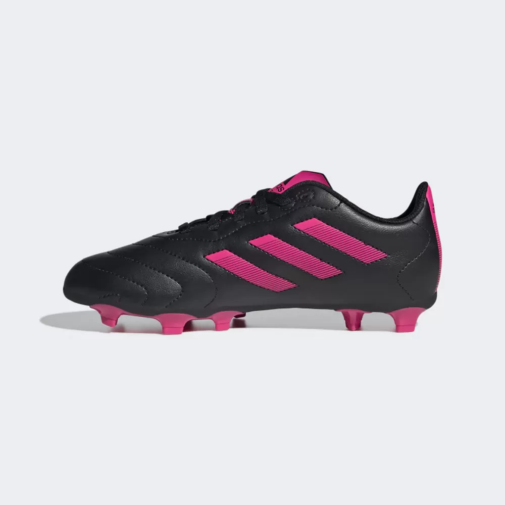 Adidas Goletto VIII Jnr FG Football Boots (Black/Team Shock Pink/Black)