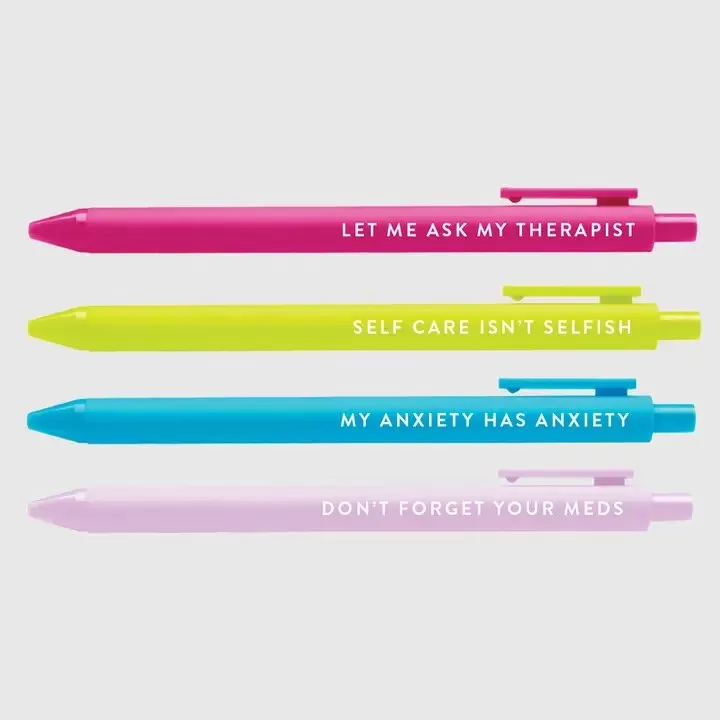 Always Anxious Jotter Pen Set