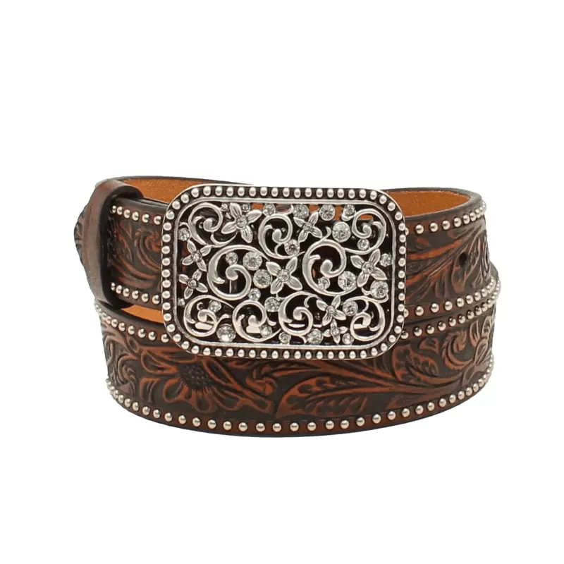 Ariat Belt Girls Floral Embossed