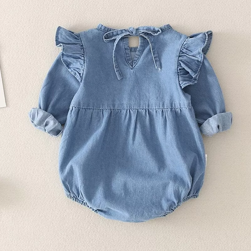 Autumn Charm Baby Girl Bodysuit