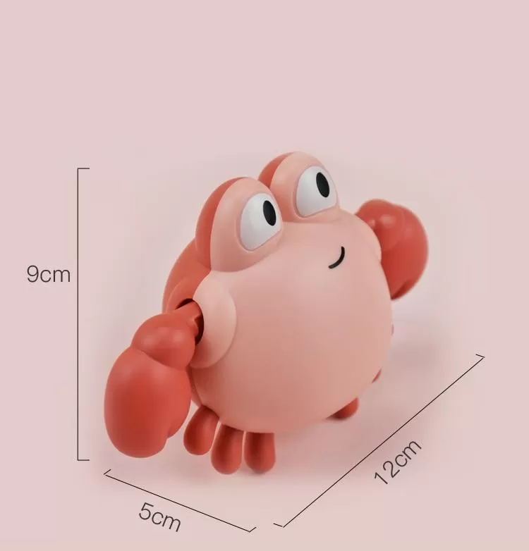 Baby Bath Toys Animal Cute Cartoon Tortoise Crab Classic Baby Water Toy Infant Swim Chain Clockwork Toy For Kid 2020 Newest