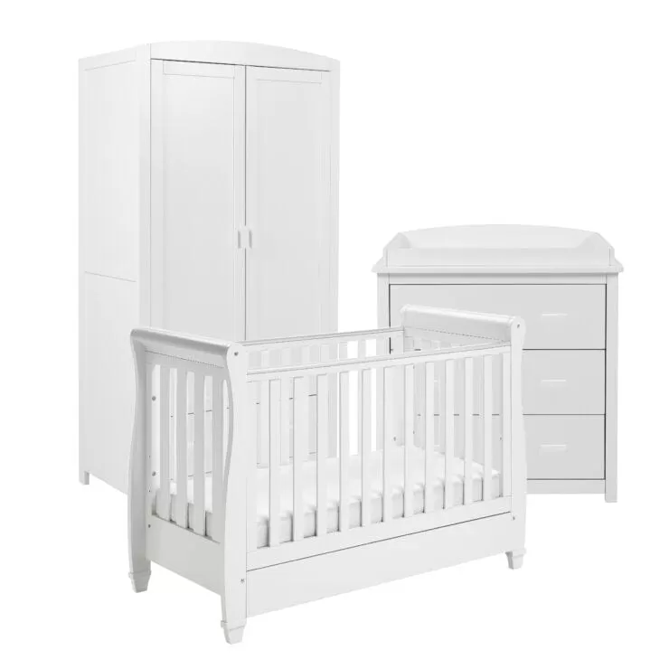 Babymore Eva 3 Piece Room Set - White