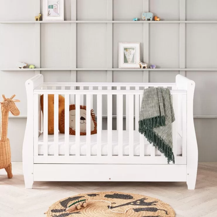 Babymore Stella 2 Piece Room Set - White