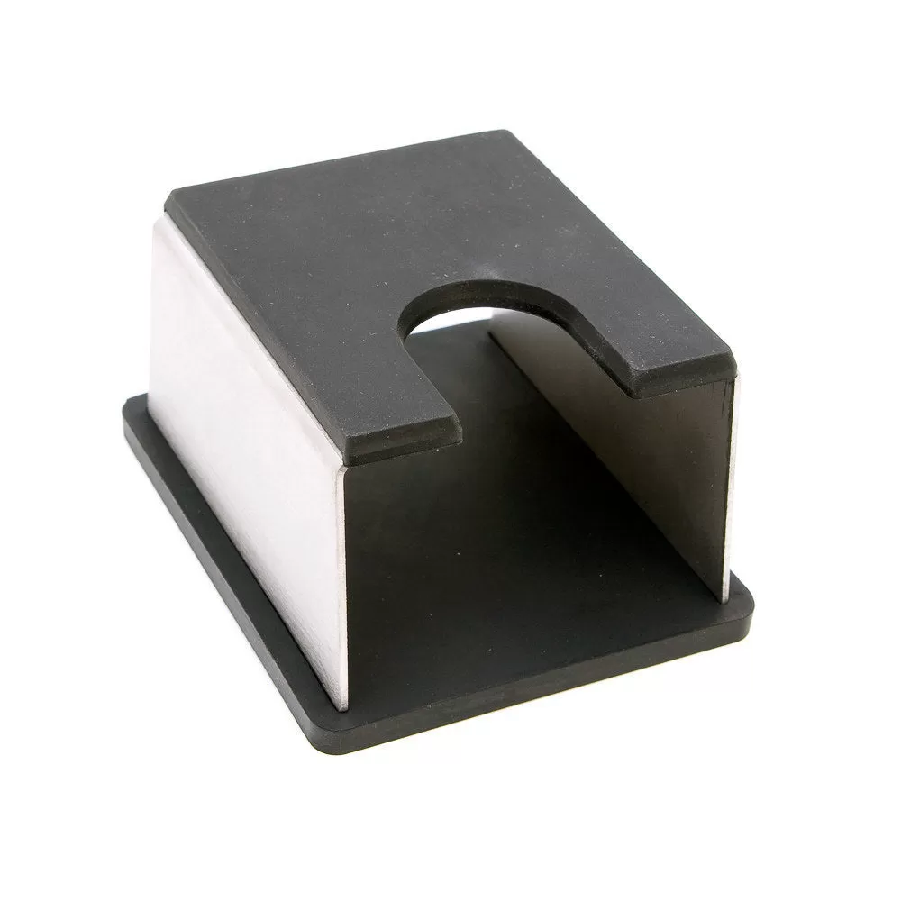 Barista Basics Stainless Steel Tamp Stand with Rubber Base