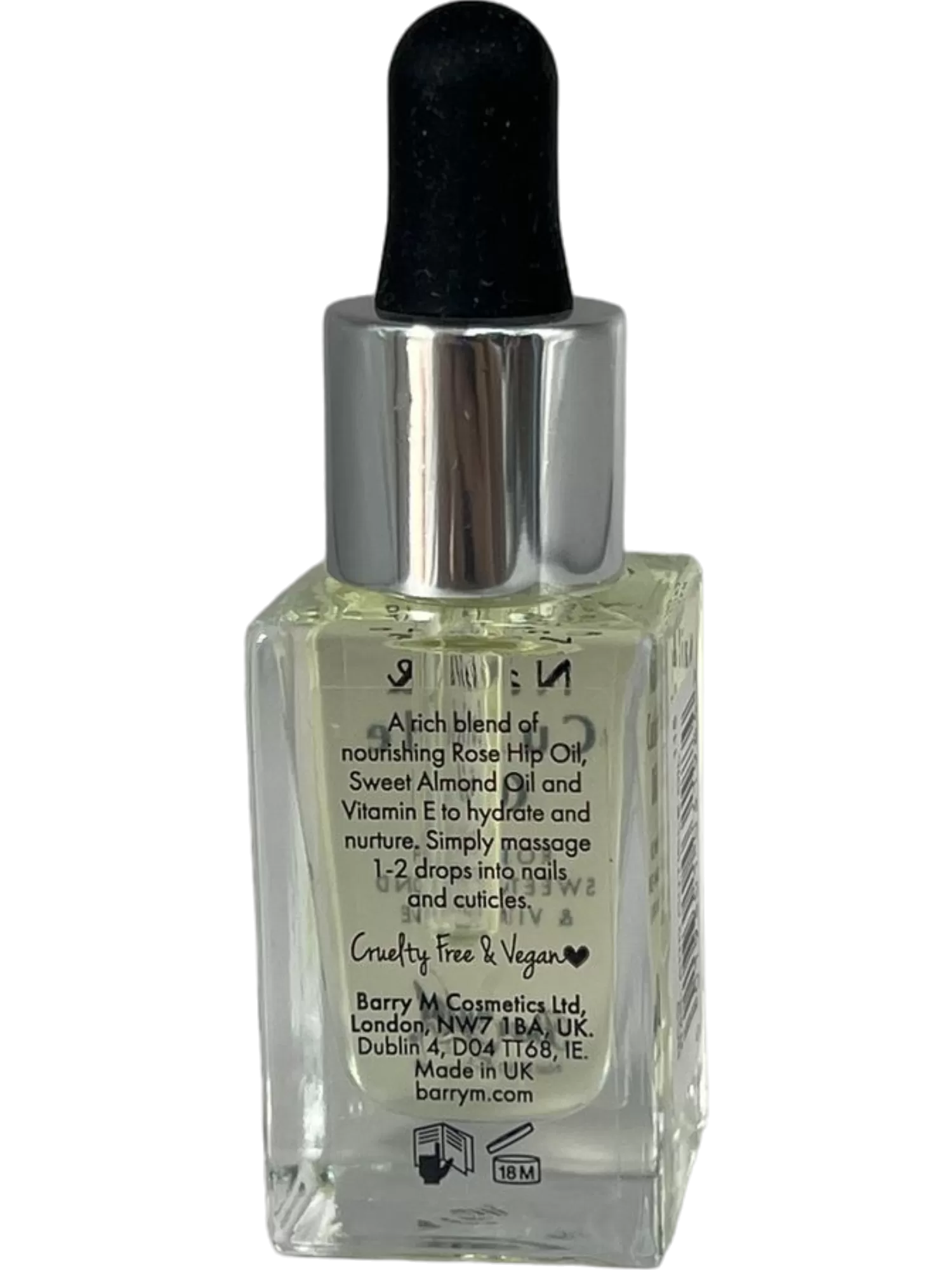 Barry M Nail & Cuticle Oil with Almond Oil & Vitamin E