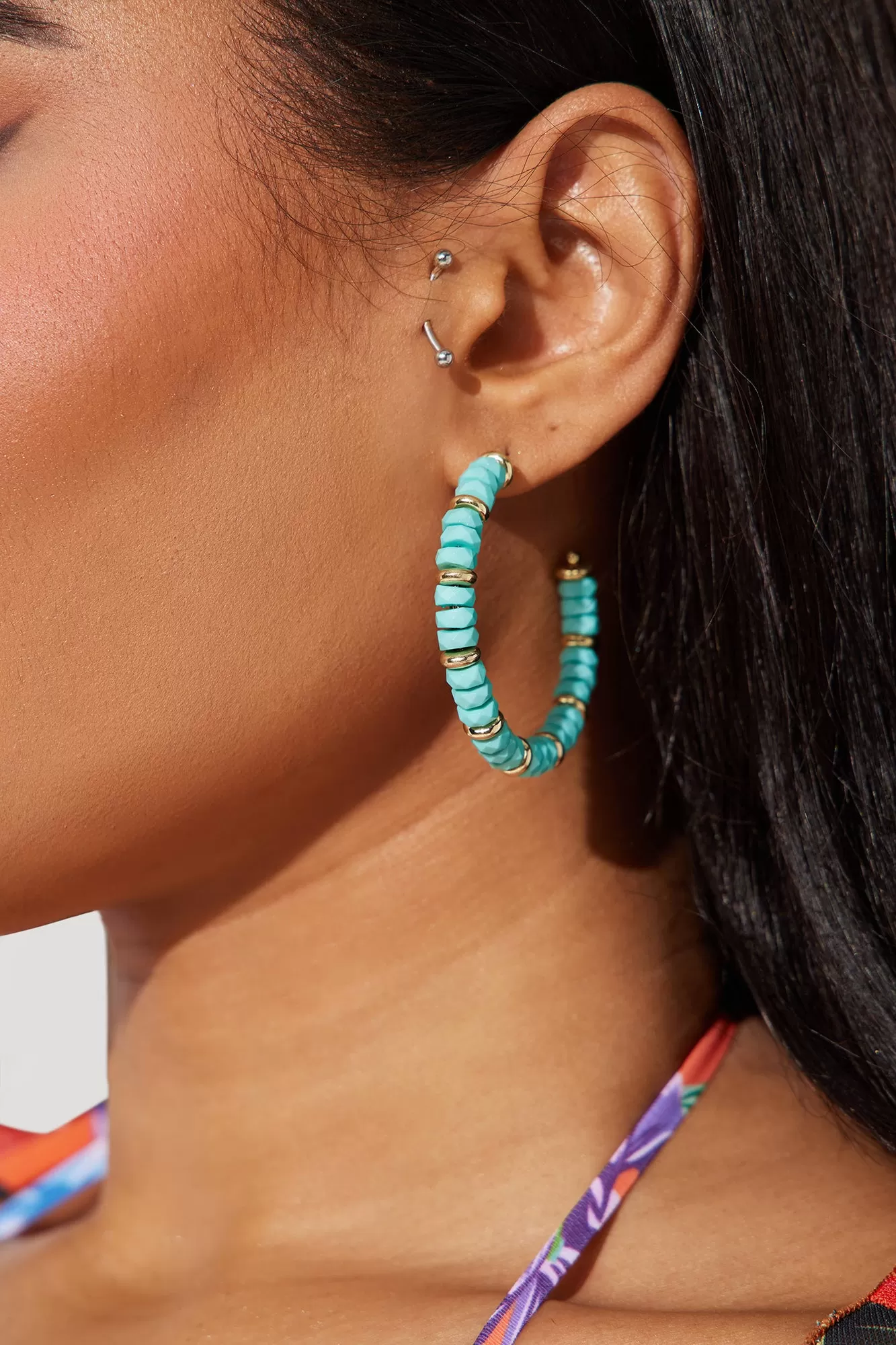 Beachy Days Earrings - Turquoise