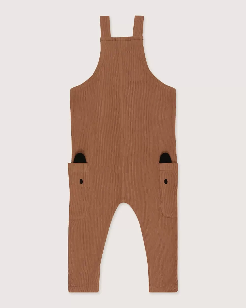 Bear Pocket Rib Dungarees