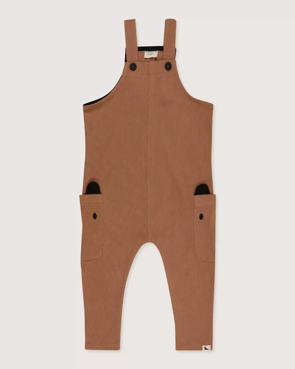 Bear Pocket Rib Dungarees