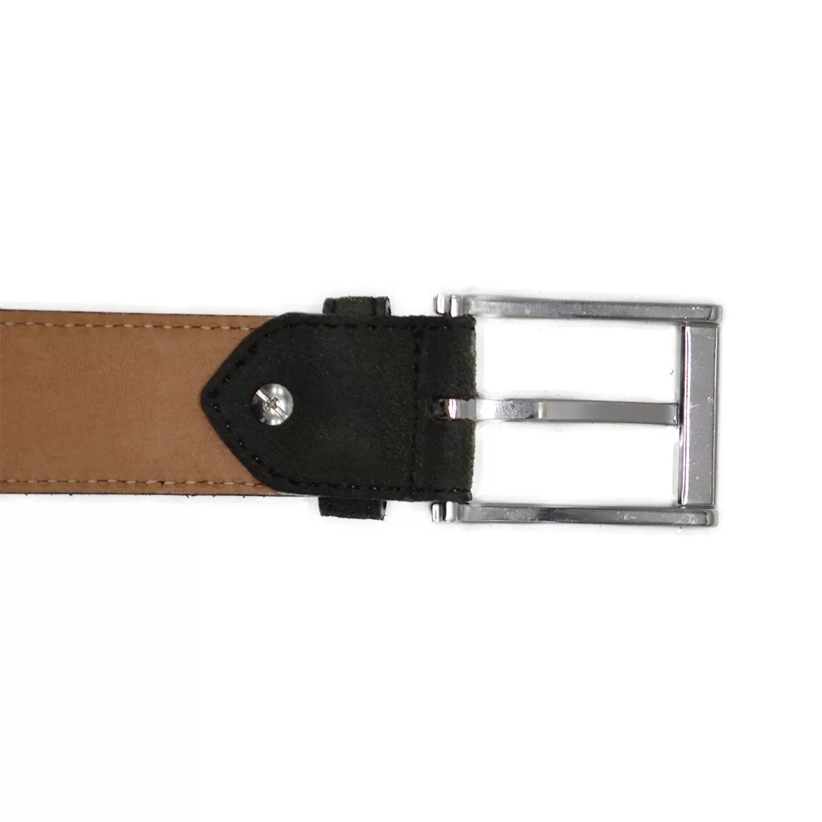 Berwick 1707 Belt - Olive Suede