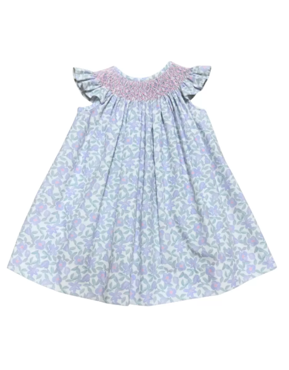 Bishop Smocked Dress - Floral