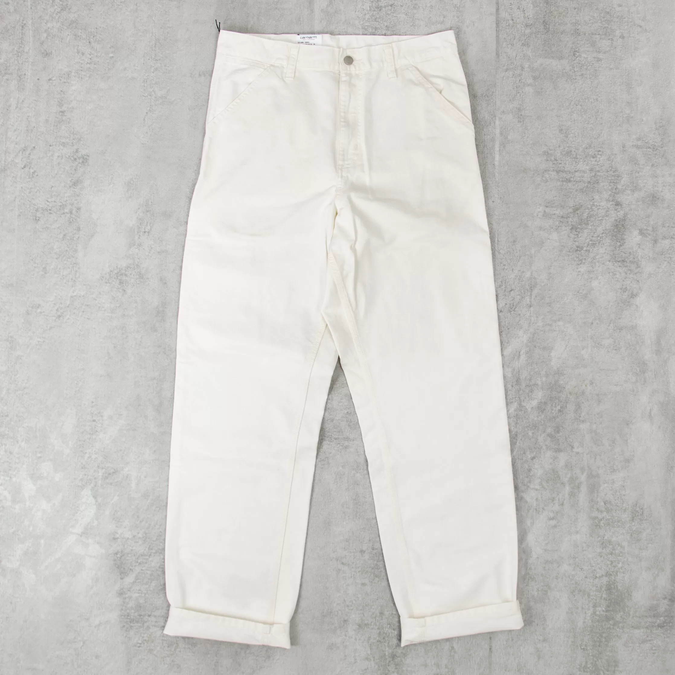 Carhartt WIP Single Knee Pant - Off White