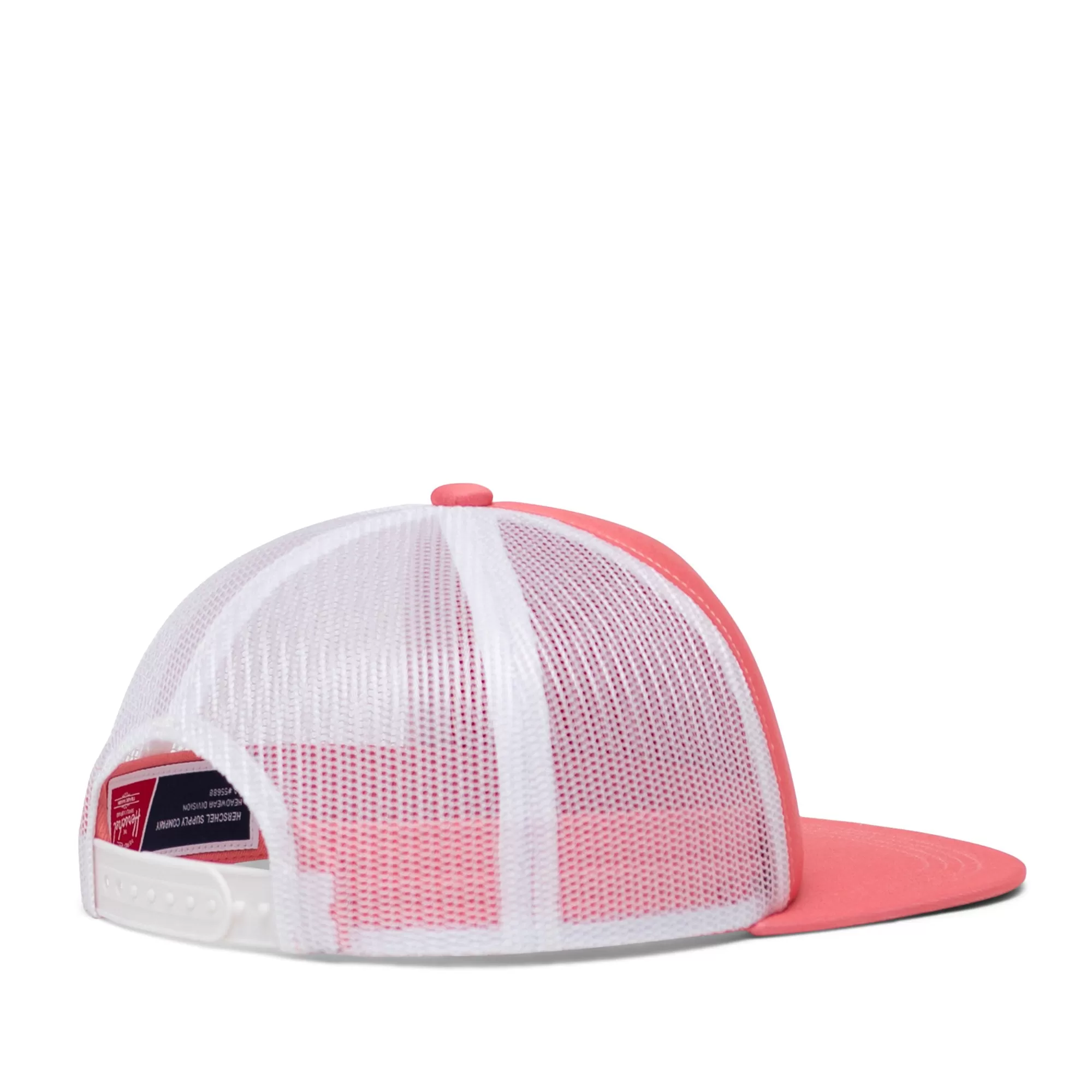 Chapéu Herschel Whaler Mesh Kids Cap Shell Pink/White