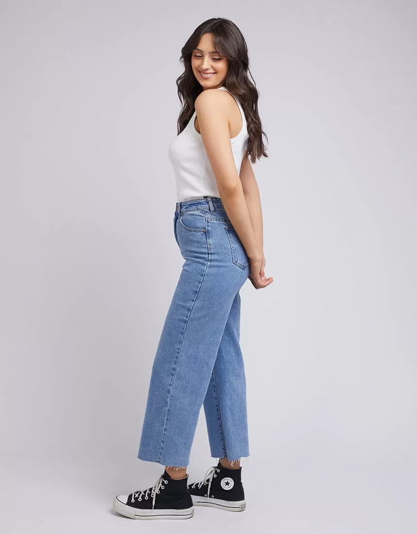 Charlie High Rise Wide Leg Jean - Heritage Denim