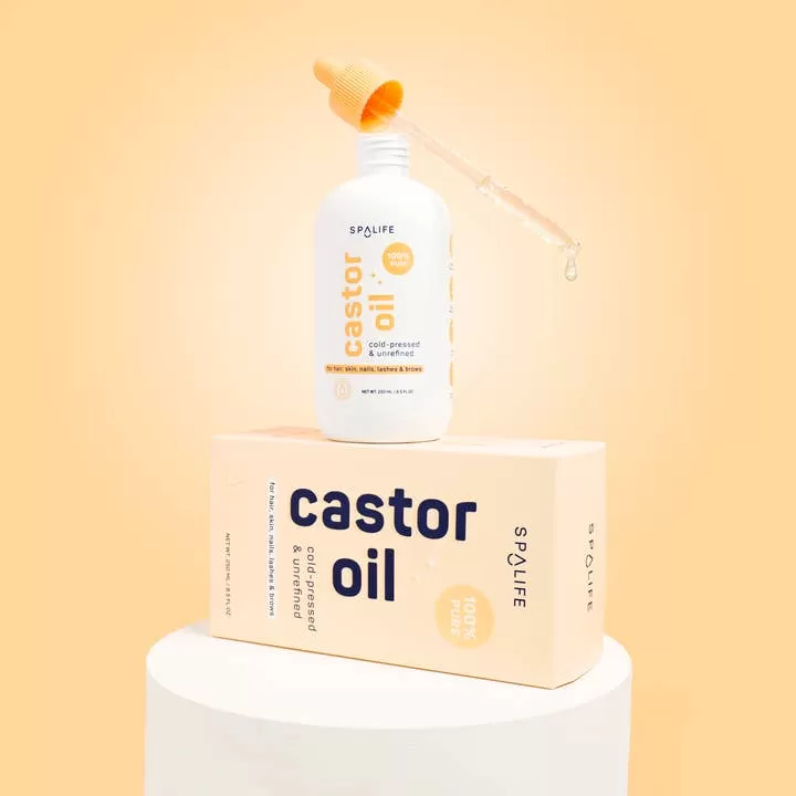 Cold-Pressed Unrefined 100% Pure Castor Oil