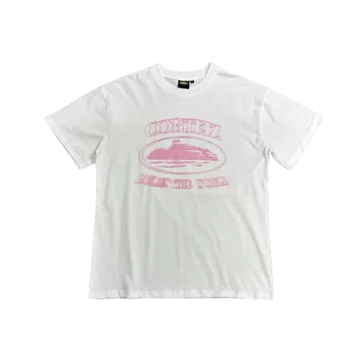 Corteiz 'Rules The World High' - White/Pink