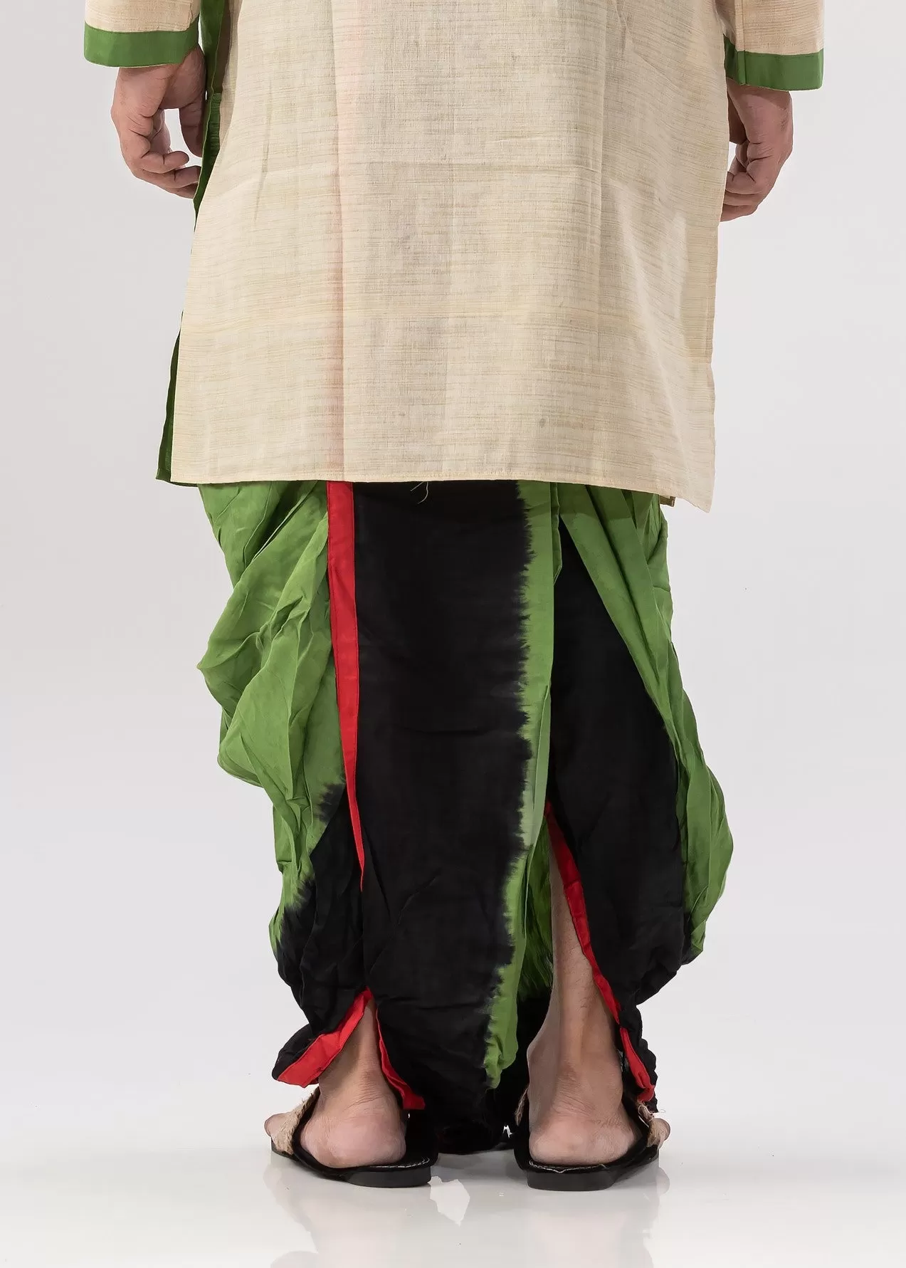 Designer Silk Dhoti- Ready to wear