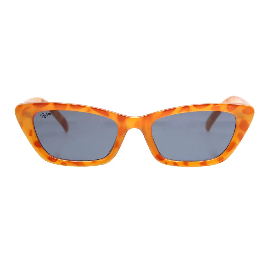 Dolce Vita Eco Sunglasses - Mustard Turtle