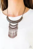 Eastern Empress - Copper Necklace - Paparazzi Accessories