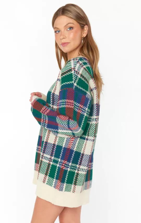 Embers Plaid Sweater