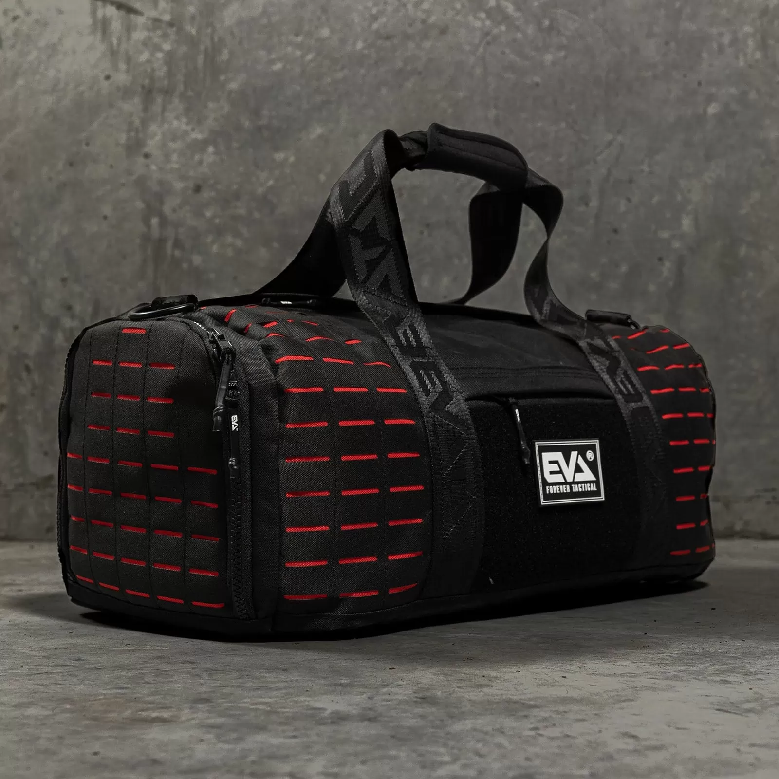 EVA Athletic - Elite Duffel - Black/Red