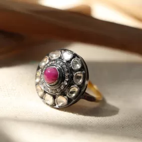 Jaipur Ruby Ring