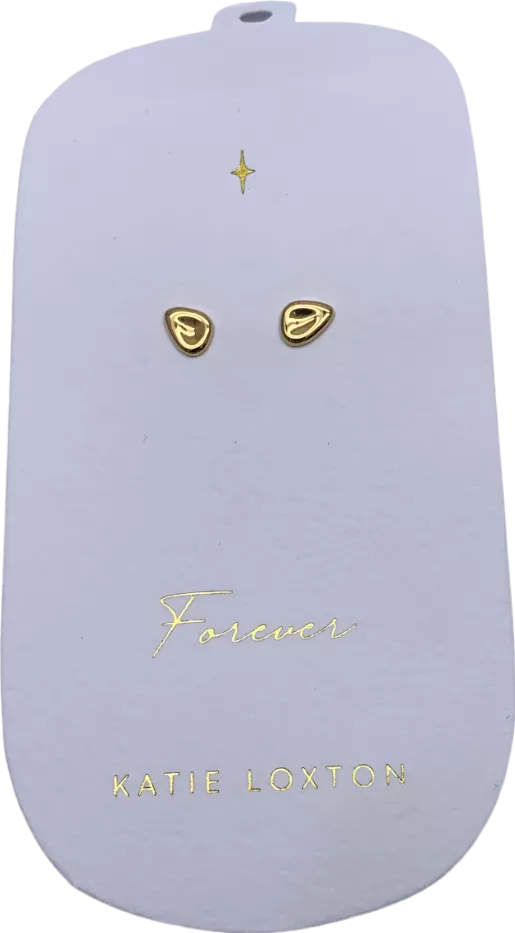 Katie Loxton Metallic Forever Gold Stud Earrings