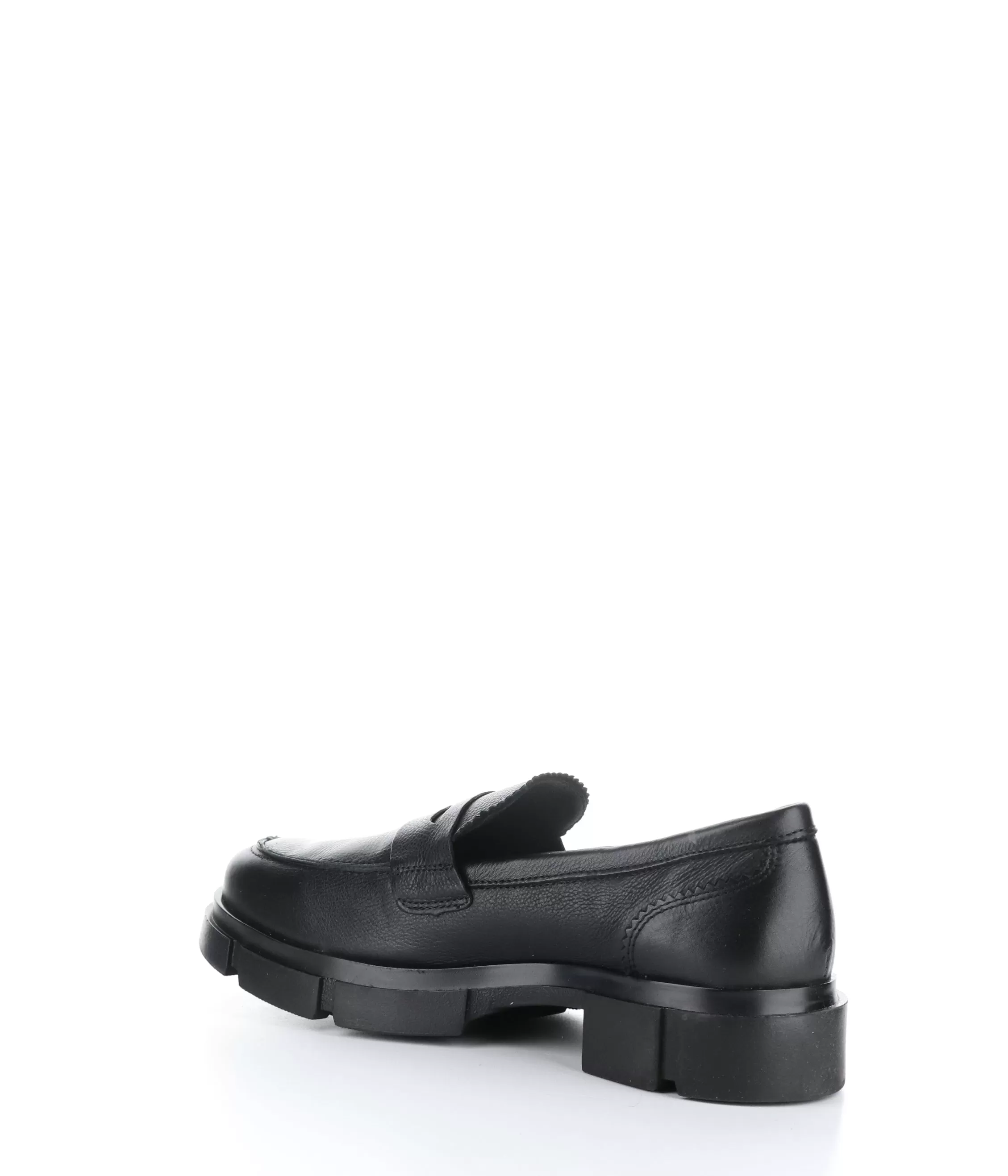 LAWN BLACK Slip-on Shoes