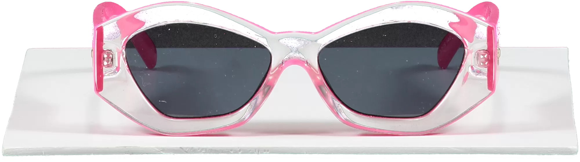 Le Specs Luxe Pink The Ginchiest Sunglasses  in case