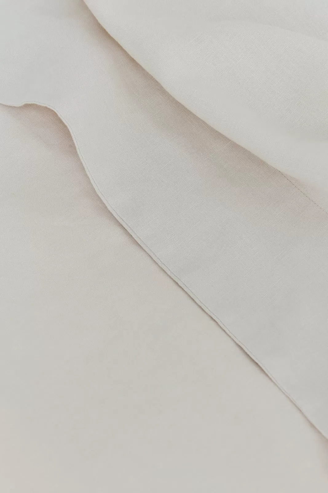 Linen Fitted Sheet Oat