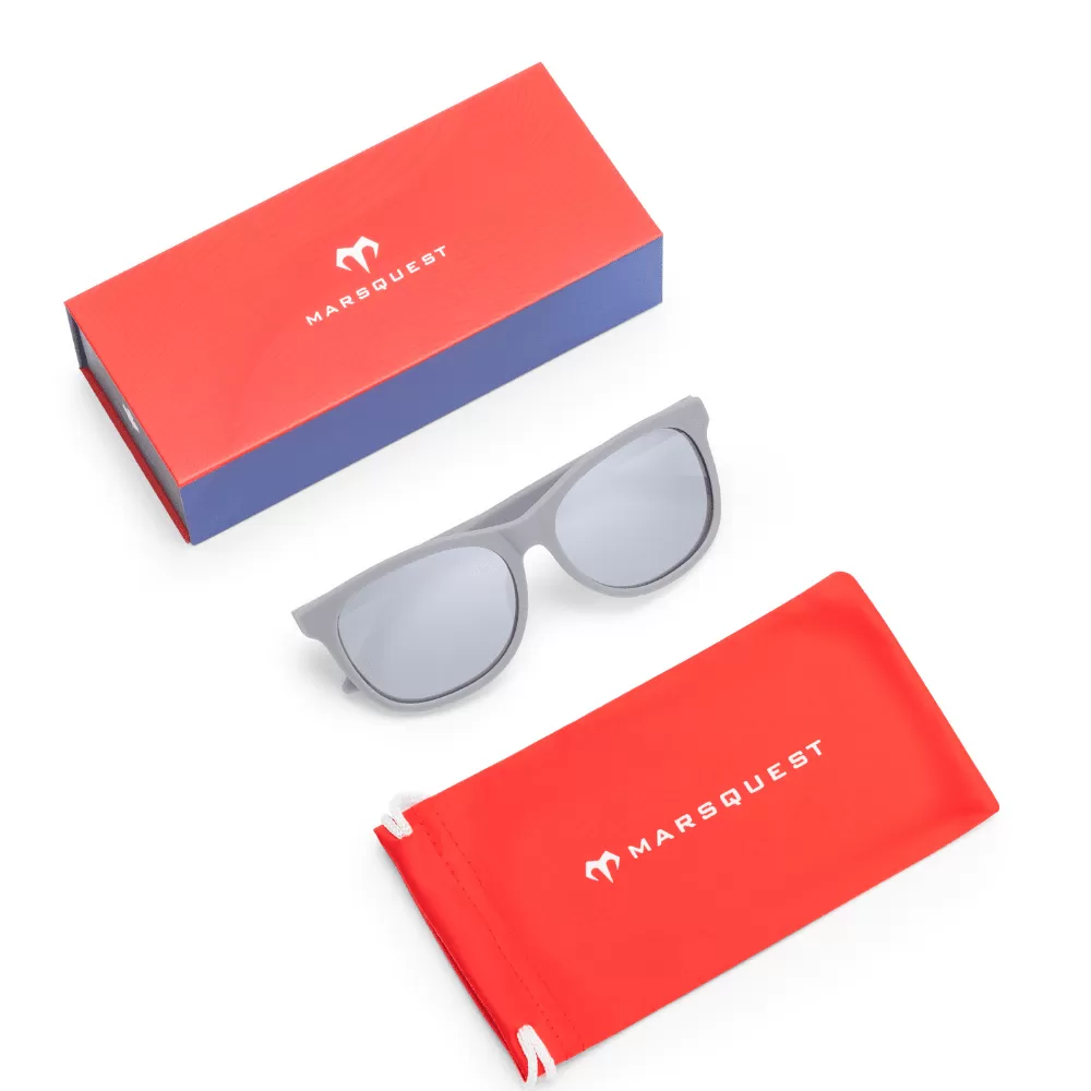 Marsquest Momentum Sunglasses - Silver & Grey