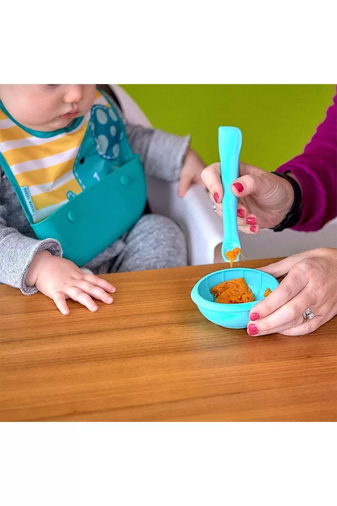 Masher Spoon & Bowl Set - Blue