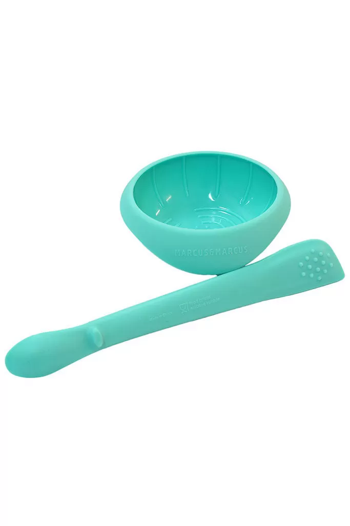 Masher Spoon & Bowl Set - Blue