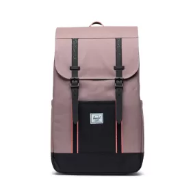 Mochila Herschel Retreat Taupe Grey/Black/Shell Pink