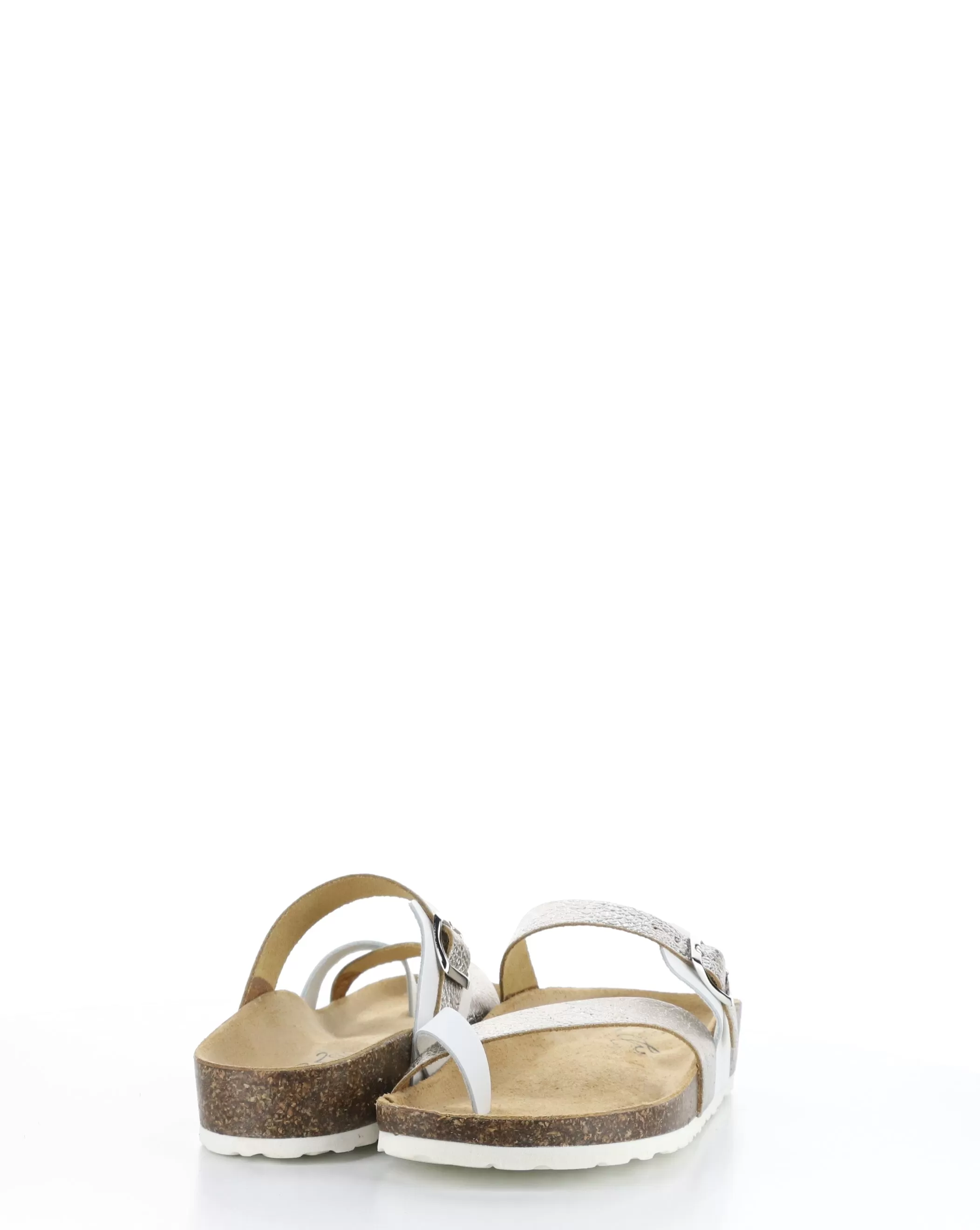 PARR WHITE/SILVER Slip-on Sandals