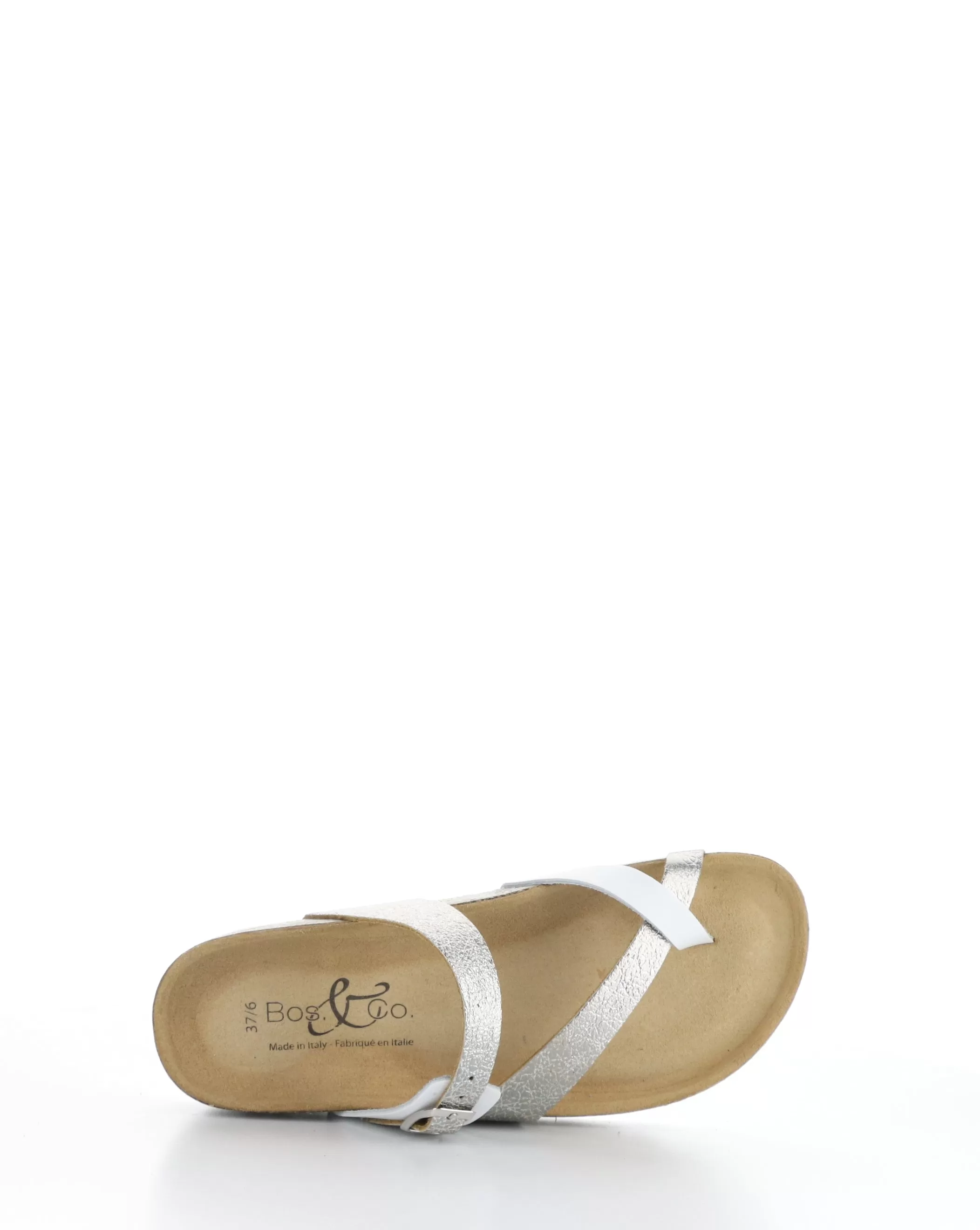 PARR WHITE/SILVER Slip-on Sandals