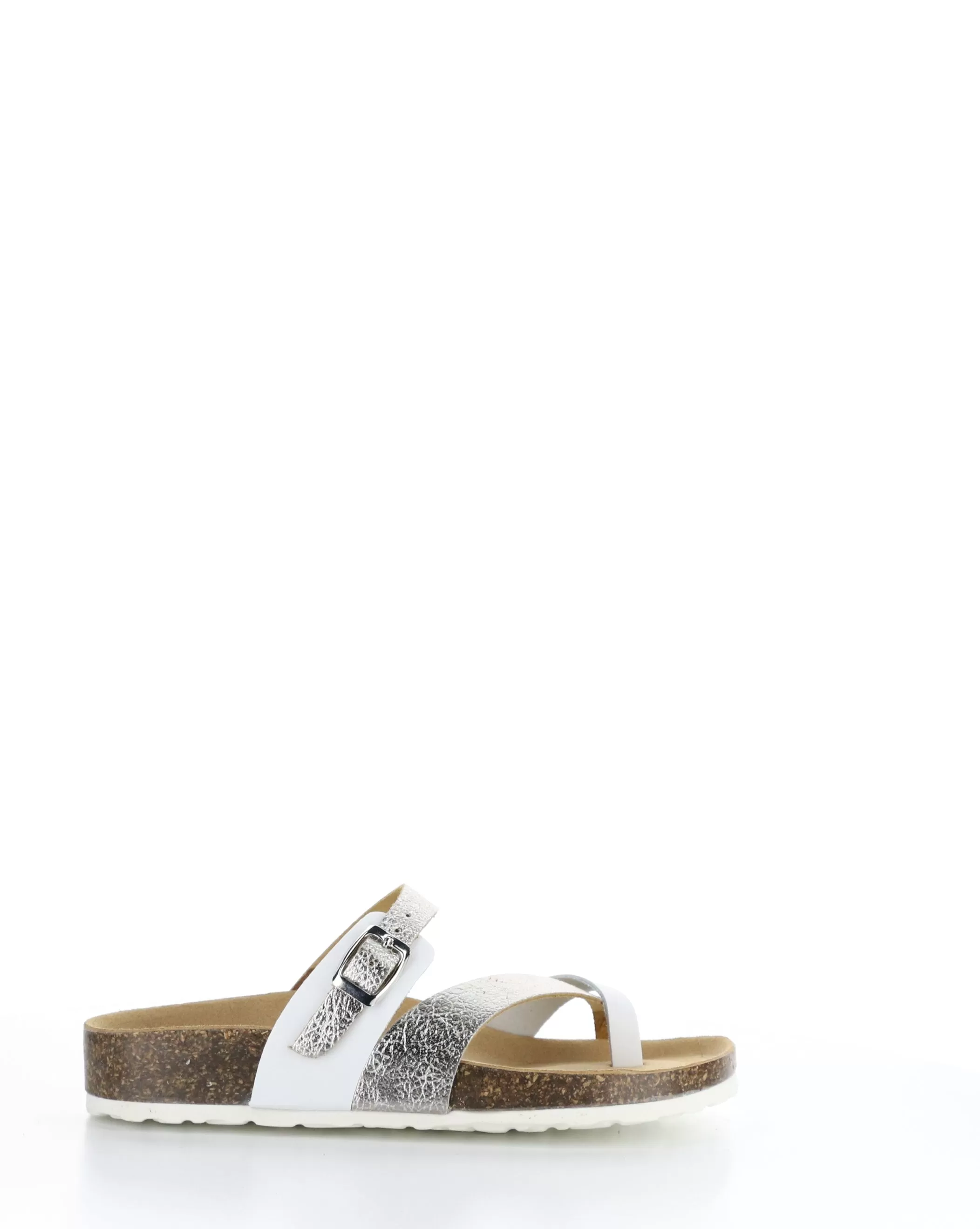 PARR WHITE/SILVER Slip-on Sandals