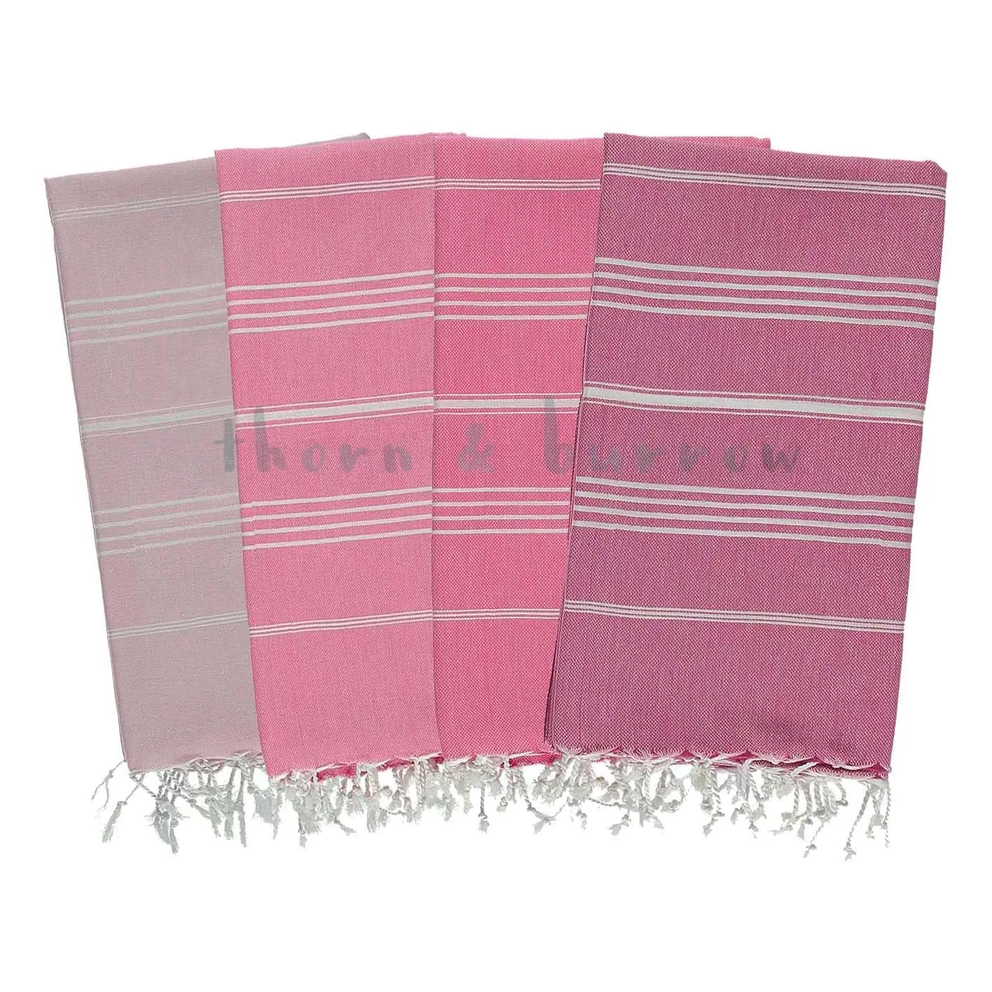 Pinks 100% Cotton Mini Turkish Towel