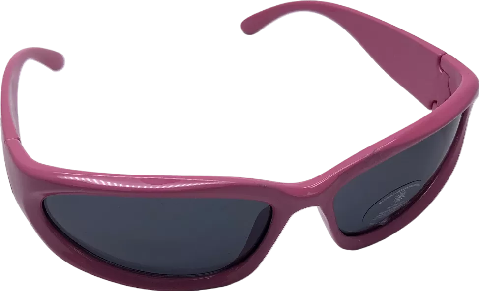 PrettyLittleThing Pink Sporty Frame Sunglasses One Size