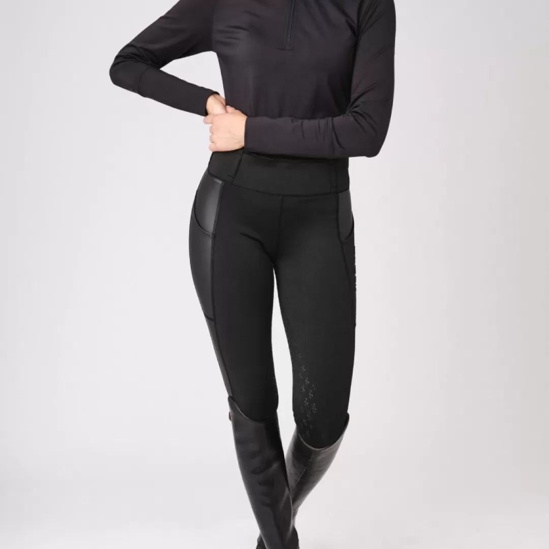 PS of Sweden Black Cindy Riding Tights