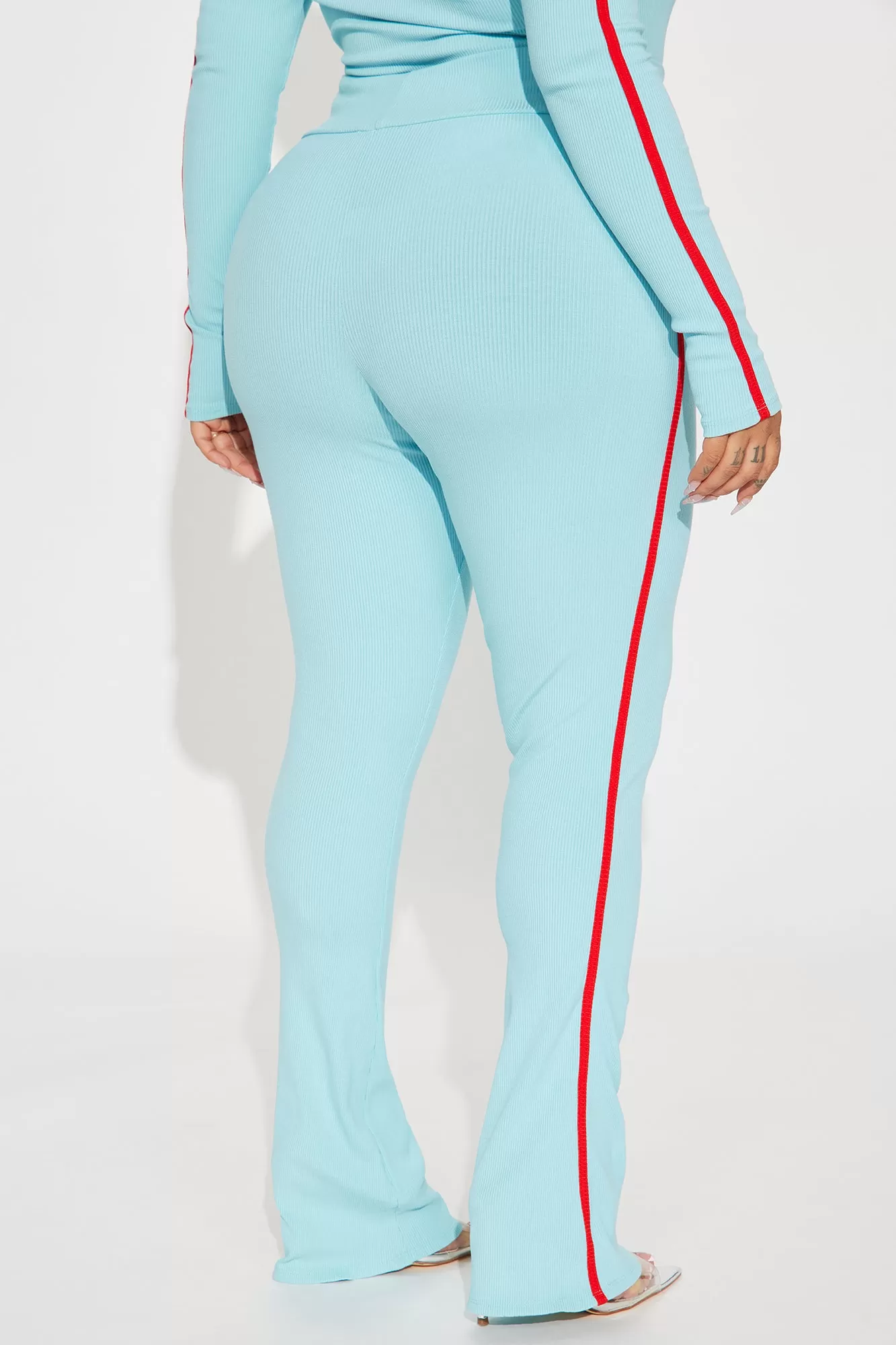 Ralene Snatched Pant - Turquoise/combo