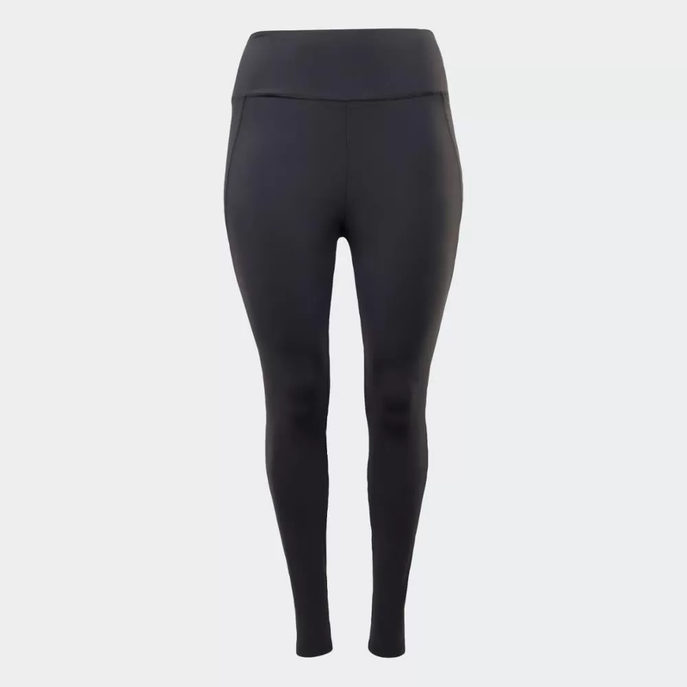 Reebok Apparel Women Lux High-Waisted Leggings (Plus Size) BLACK