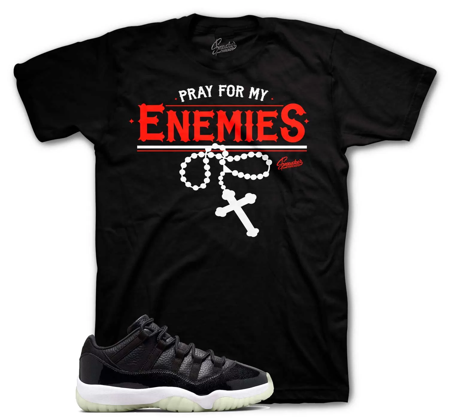 Retro 11 72-10 Shirt - Enemies - Black