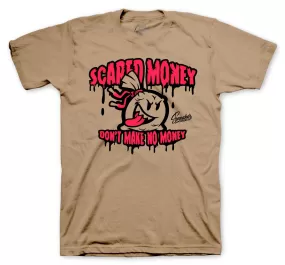 Retro 6 British Khaki Shirt - Scared Money -Khaki