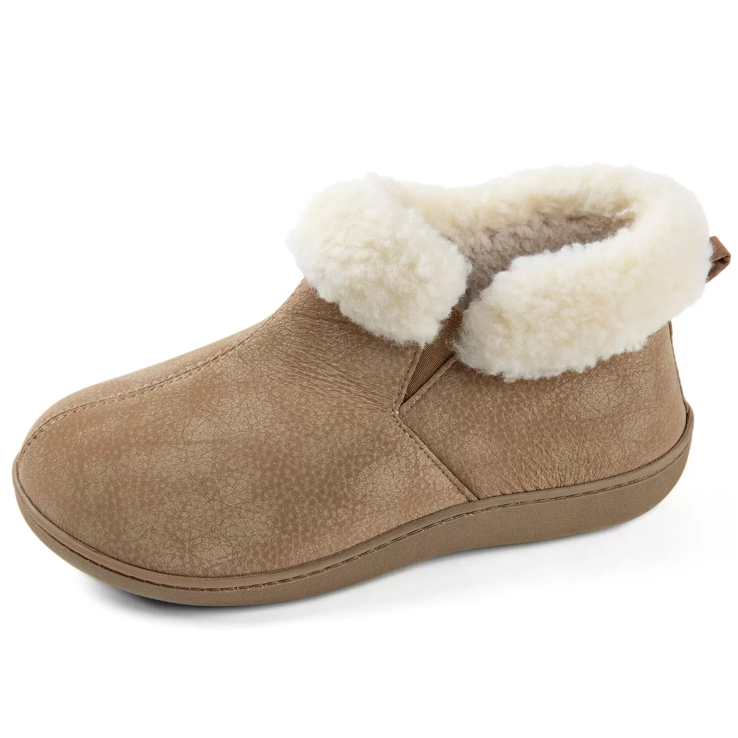 RockDove Women's Sierra Faux Leather Bootie Slipper