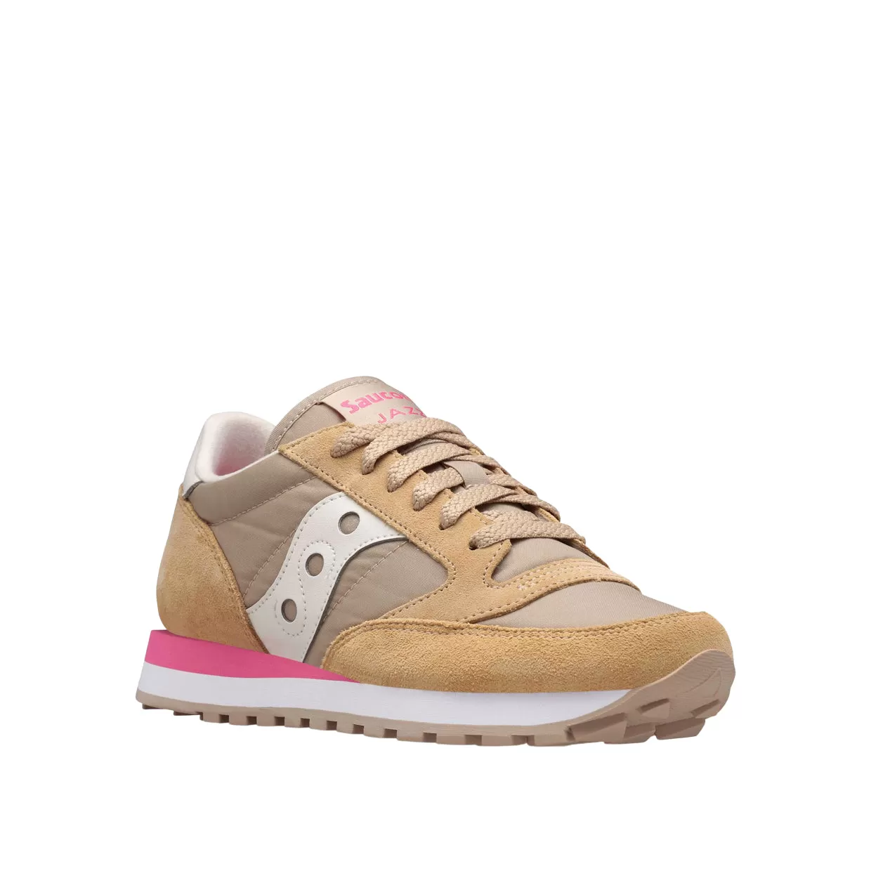 Sneakers Donna Saucony Jazz Original Sabbia / Rosa