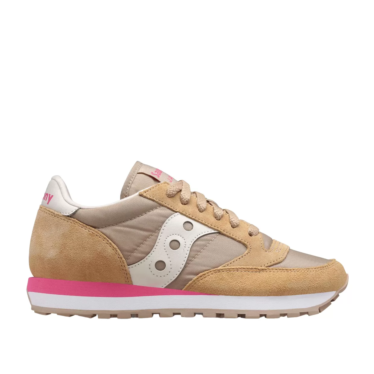 Sneakers Donna Saucony Jazz Original Sabbia / Rosa