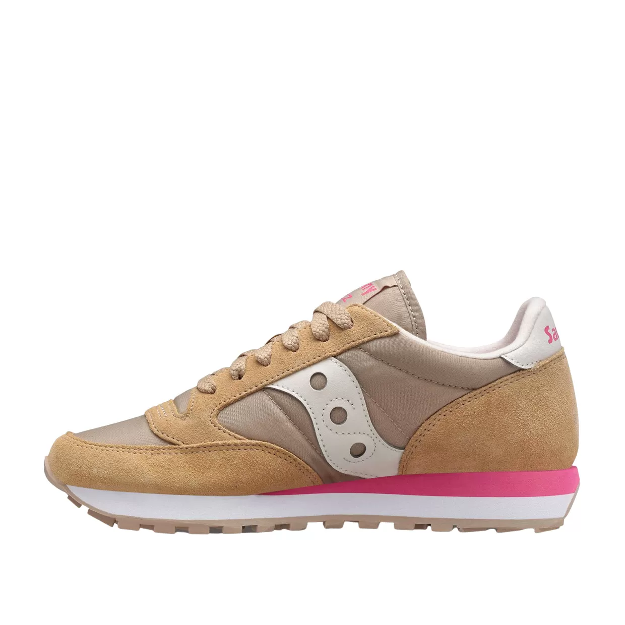 Sneakers Donna Saucony Jazz Original Sabbia / Rosa