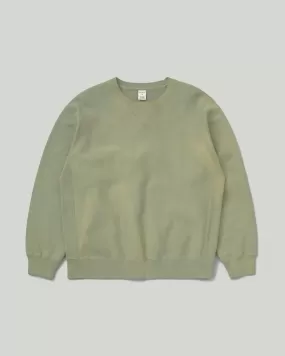 Sun Faded Stock Crewneck Sage