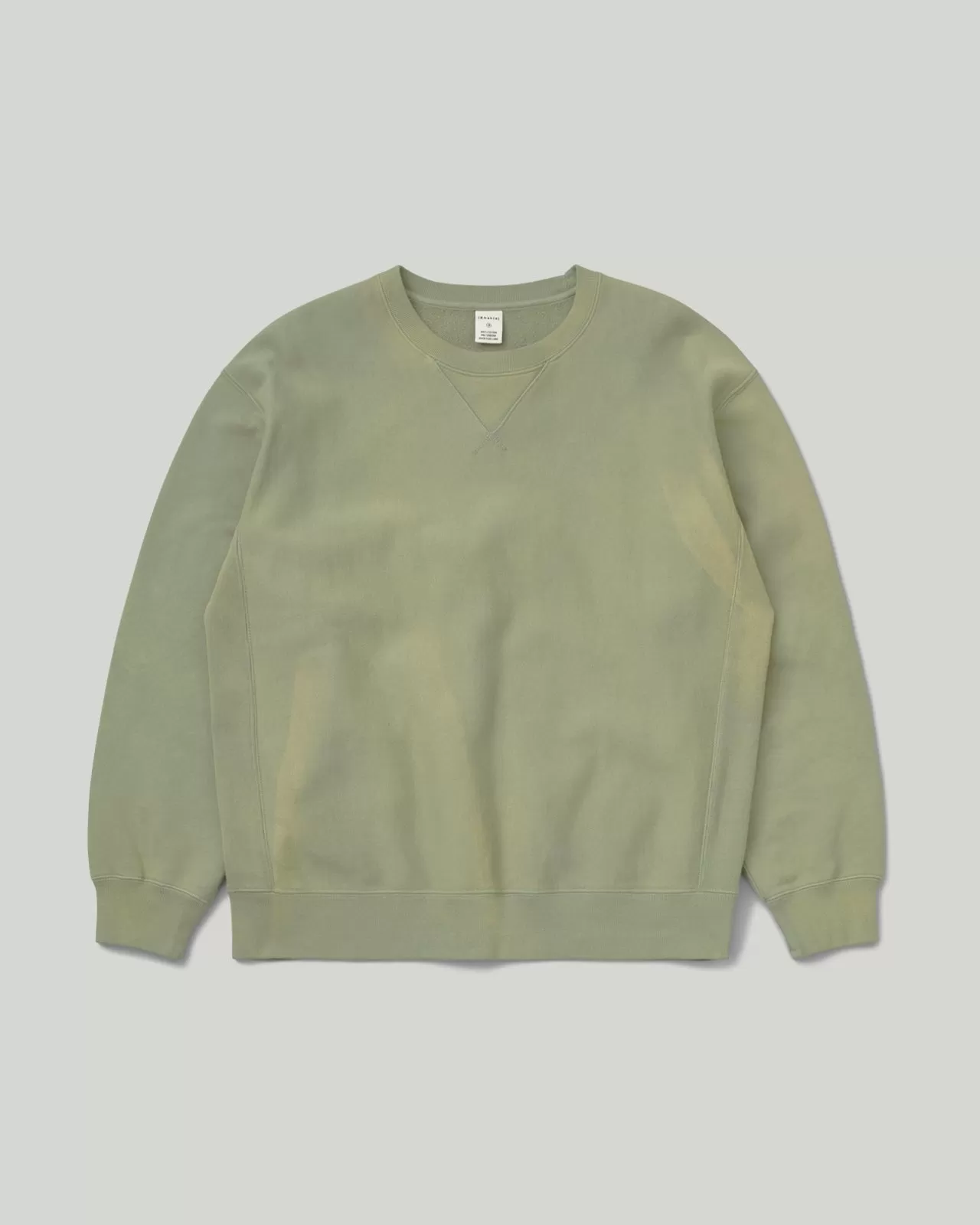 Sun Faded Stock Crewneck Sage